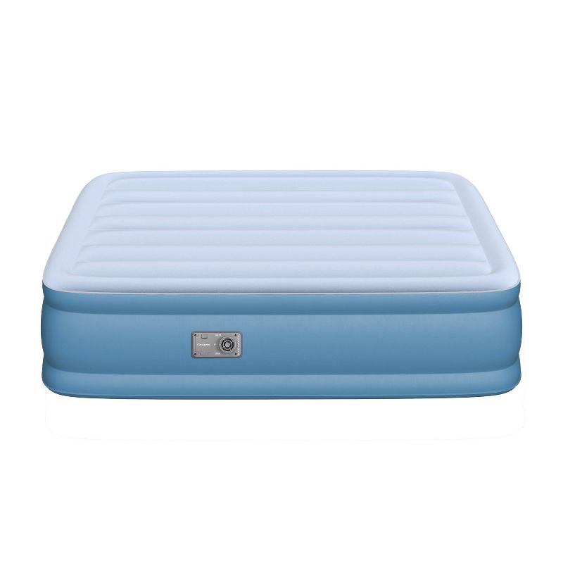 Beautyrest Sensarest 18" Anti-Microbial Air Mattress with Built-In Pump - Queen