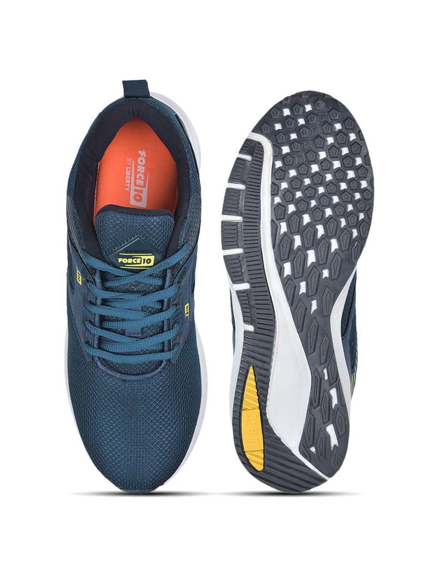 Force 10 by Liberty Men's Blue Running Shoes