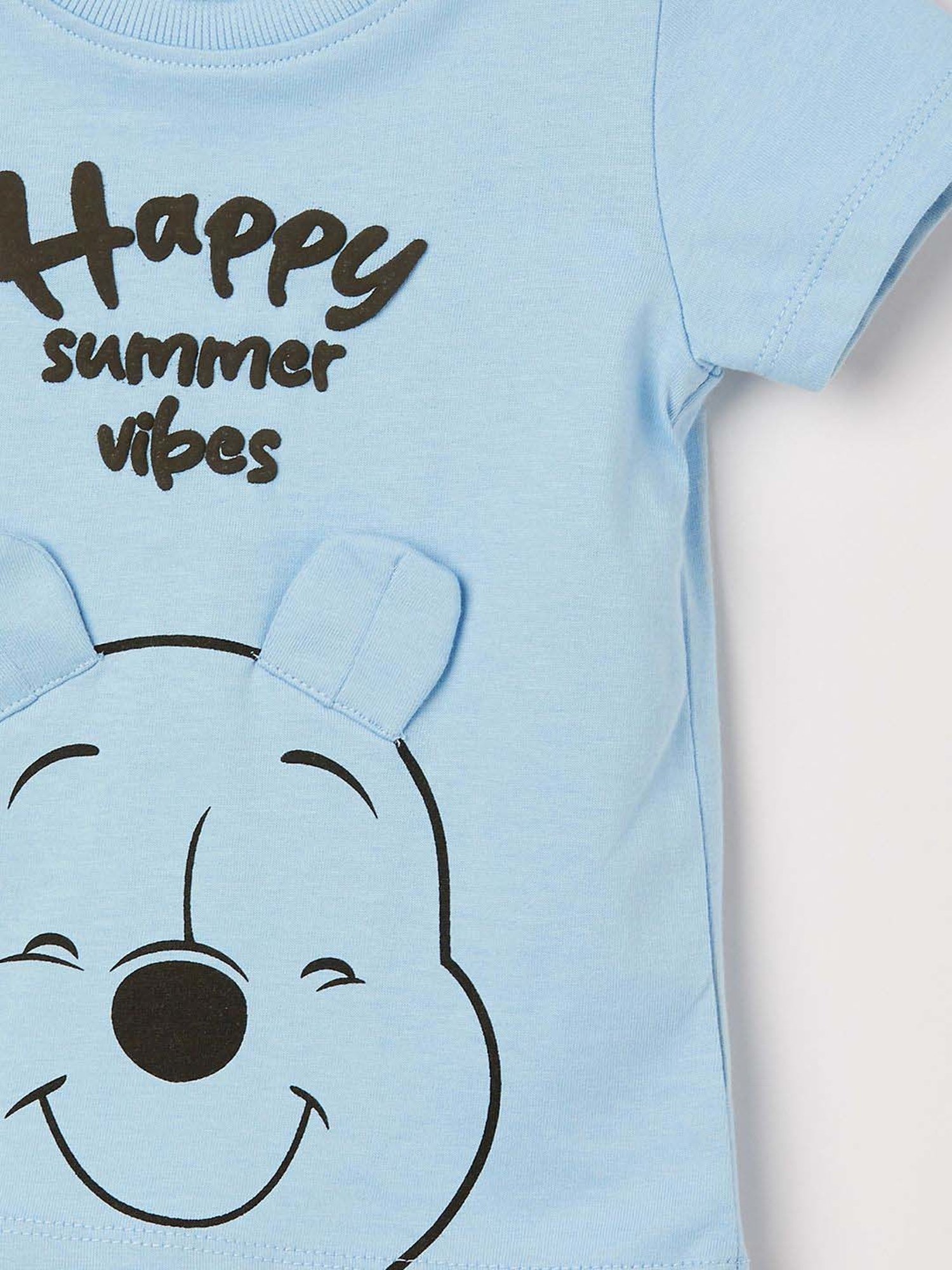 Juniors by Lifestyle Boys Blue Cotton Printed T Shirt