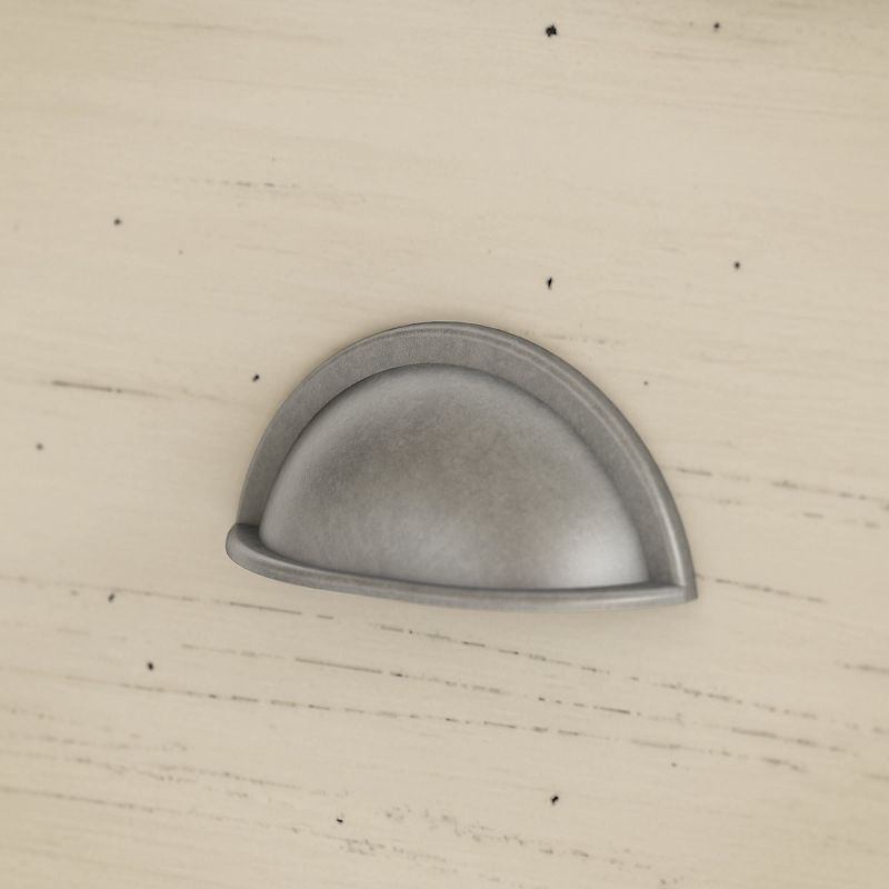 Bush Furniture Fairview L Shaped Desk, Antique White/Tea Maple WC53230-03K