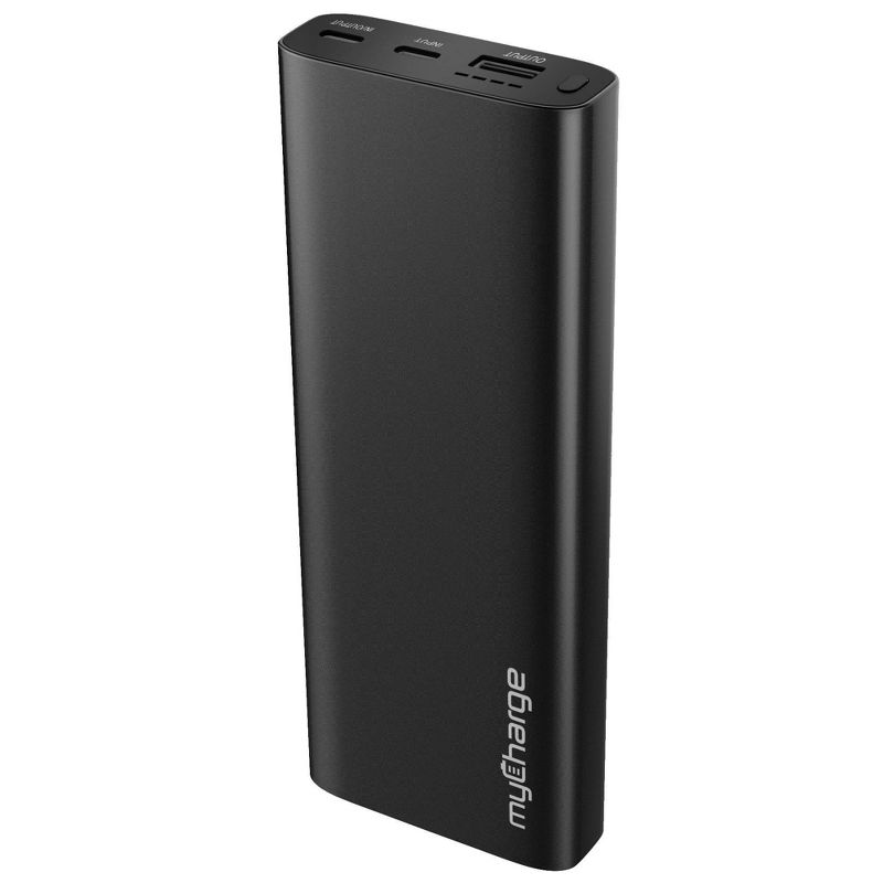 myCharge Razor Mega Turbo 20100mAh /18W Dual USB-C & USB-A Port Portable Charger - Black