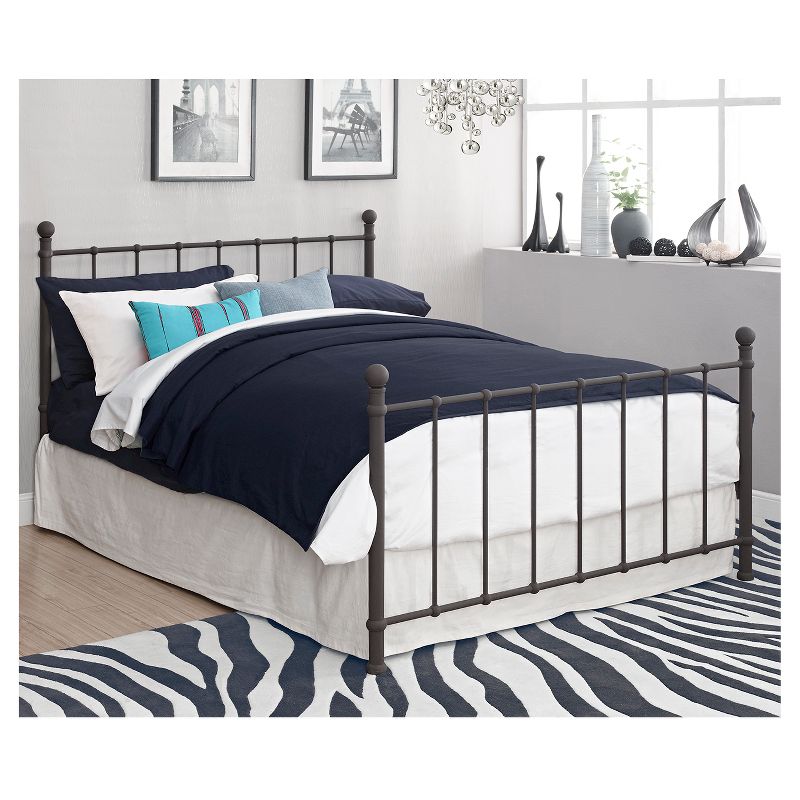 Brickmill Full Size Metal Bed - Bronze - Dorel Home Products