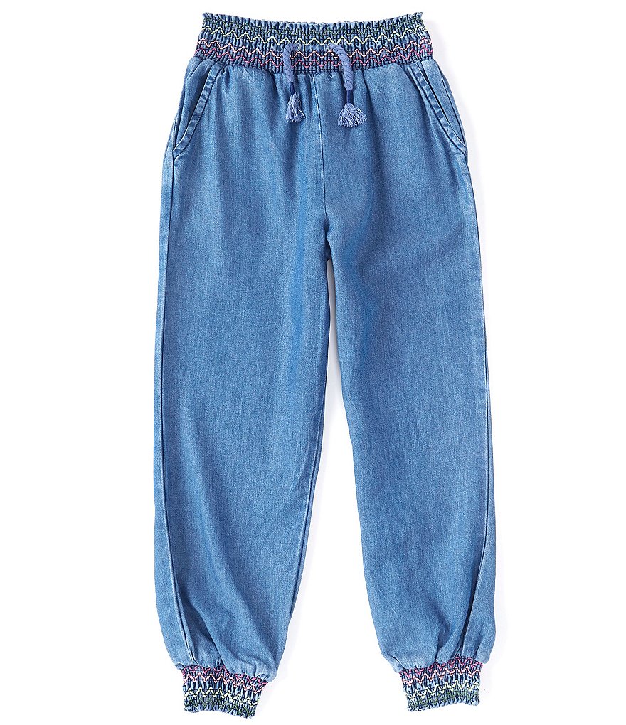 Peek Little/Big Girls 2T-12 Chainstitch Jogger Pants