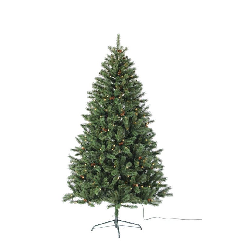 Kurt Adler 7-feet Pre-lit Mountain Pine Tree