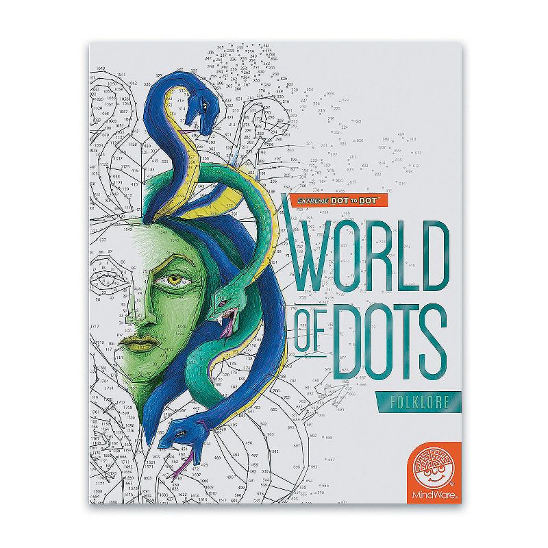 MindWare Extreme Dot To Dot World Of Dots: Set Of 2 - Brainteasers