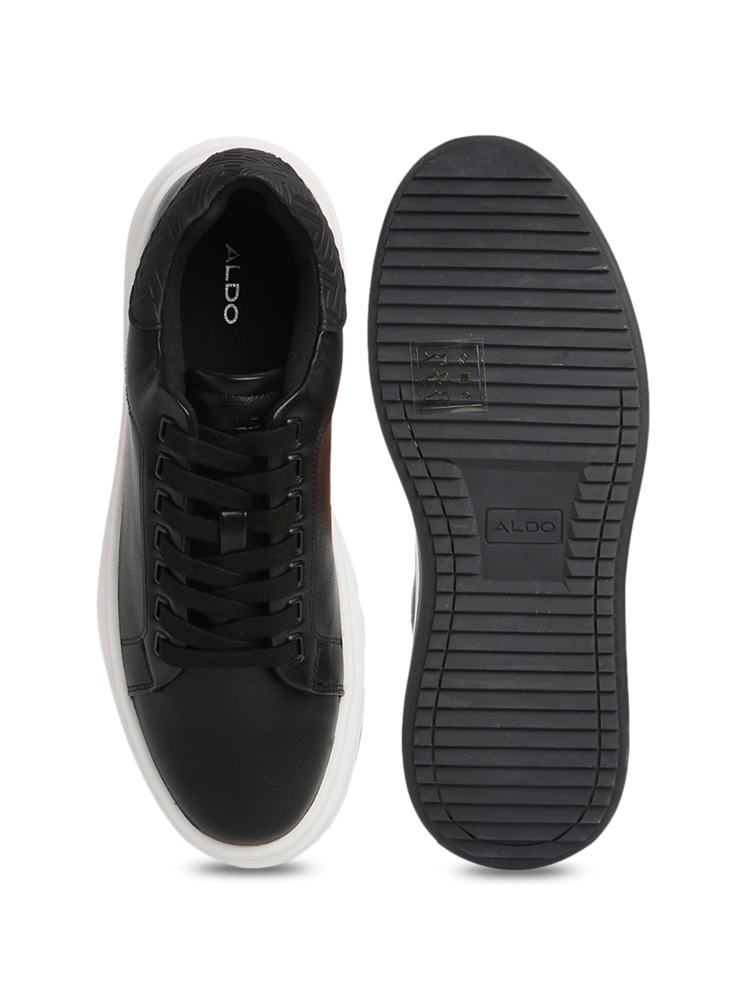 Aldo Men's Black Casual Sneakers