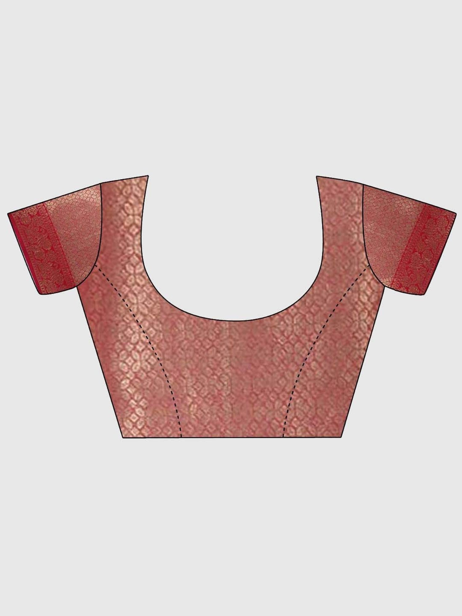 Elora Grey Silk Woven Saree With Unstitched Blouse