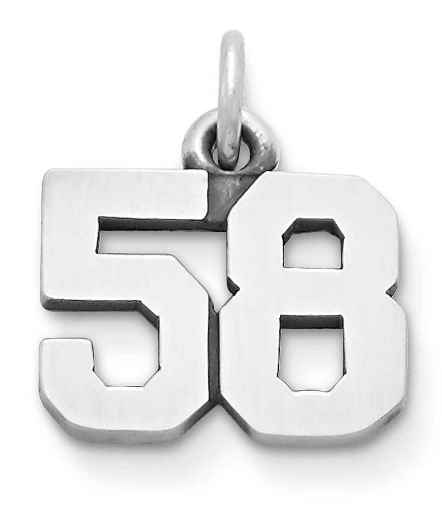 James Avery Faceted Lab-Created Amethyst February Birthstone Charm