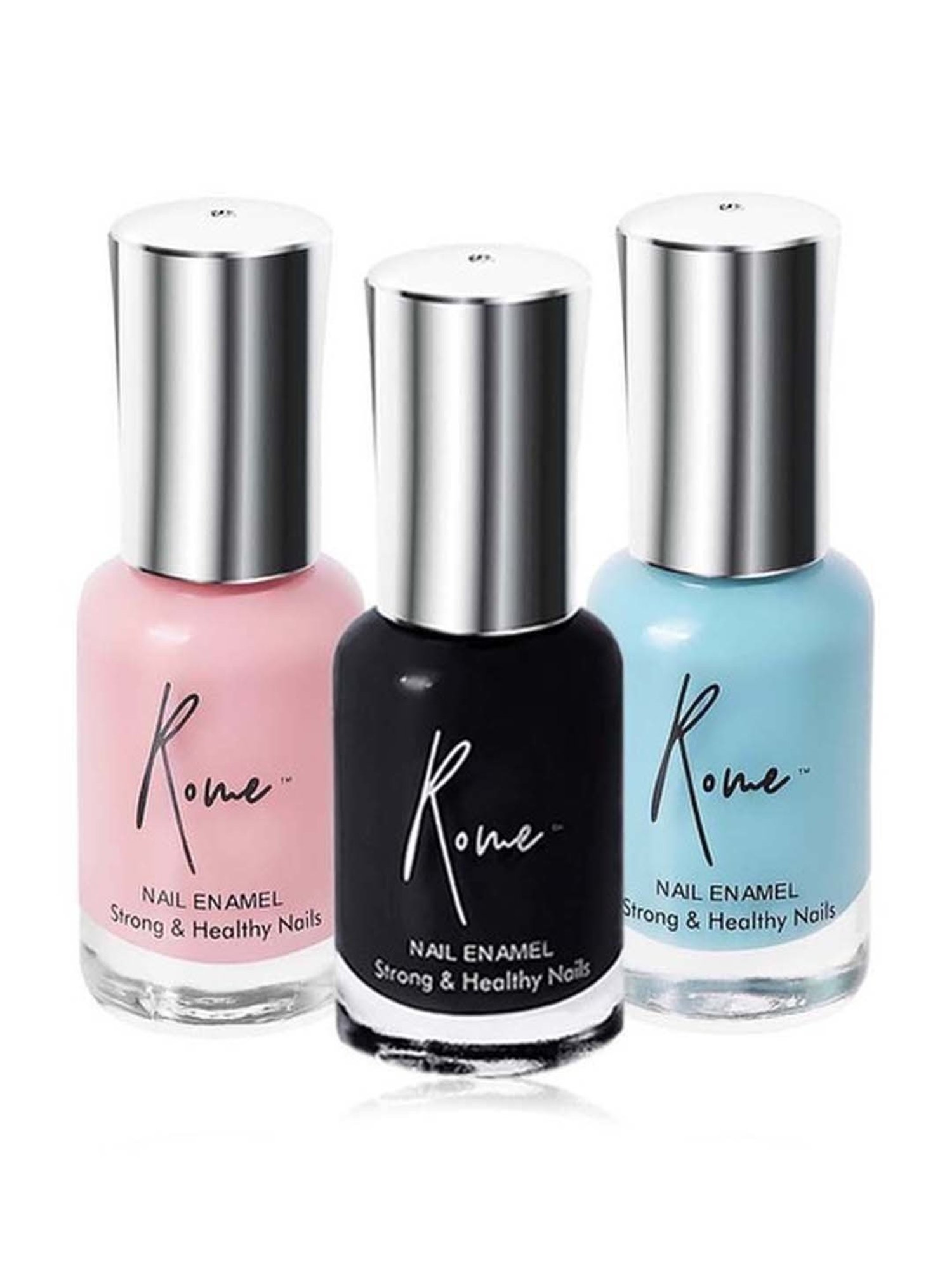 Rome Set of 3 Strong & Healthy Nail Enamel