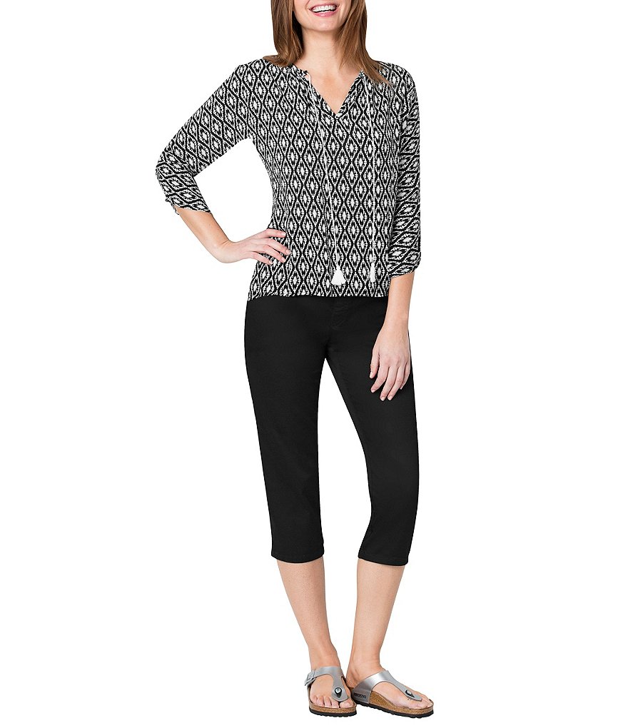 Commando Faux Leather Crocodile-Embossed Legging