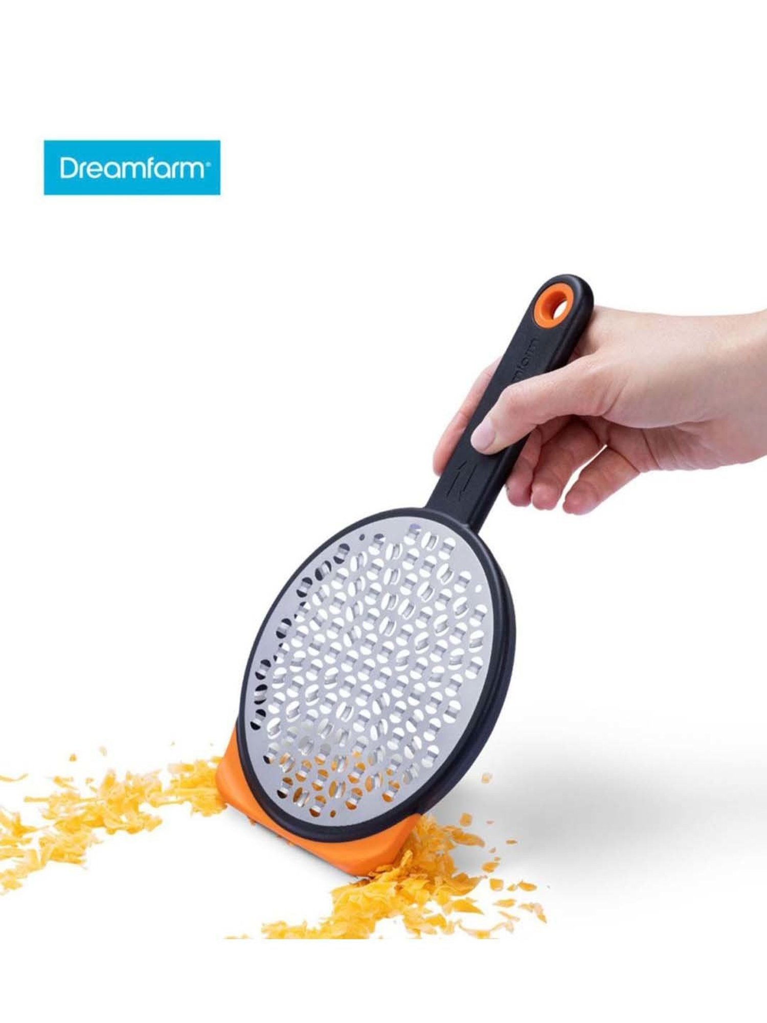 Dreamfarm Orange Medium Ograte Two-Sided Speed Grater