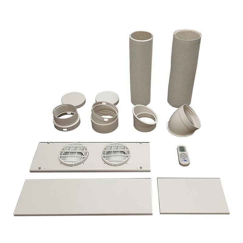 Whynter ARC-122DS Elite Dual Hose Digital Air Conditioner Dehumidifier Fan with Activated Carbon Filter and Storage Bag for Rooms up to 400 sq ft