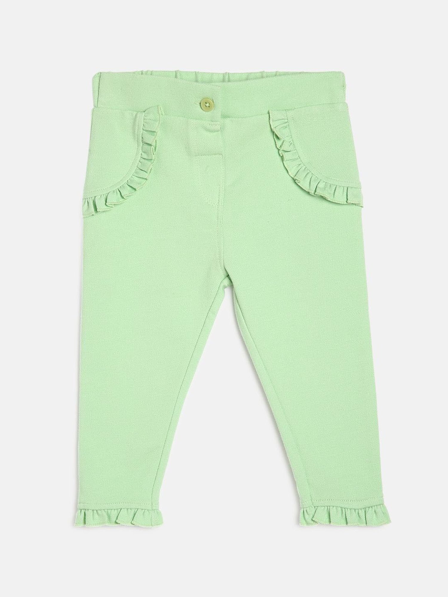 Mothercare Kids Blue Embroidered Jeggings