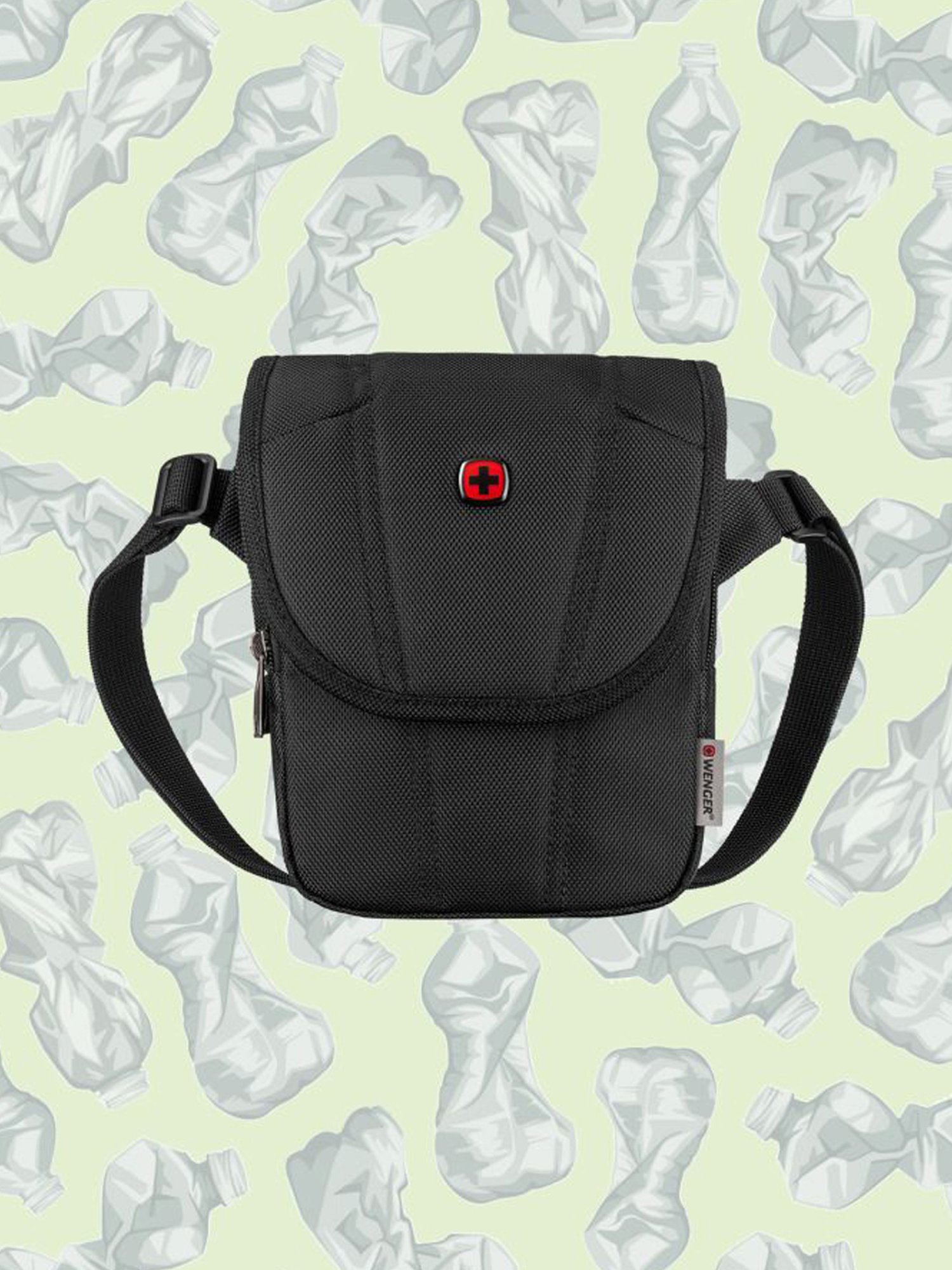 Wenger Black Solid Waist Pouch