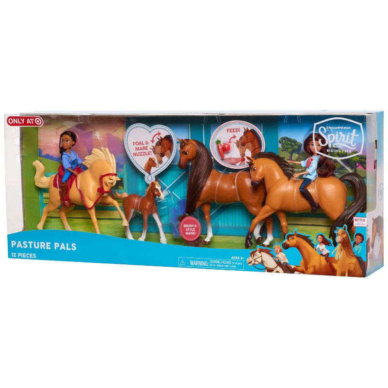 DreamWorks Spirit Riding Free Pasture Pals Set 12pc