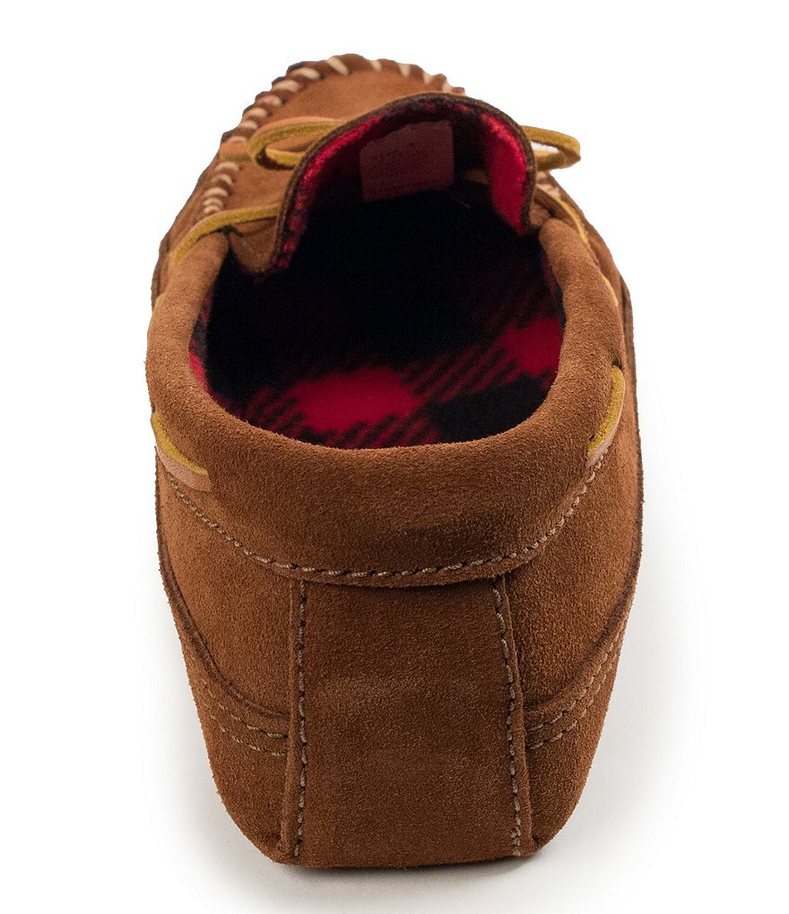 Minnetonka Men's Double Bottom Fleece Lined Slipper