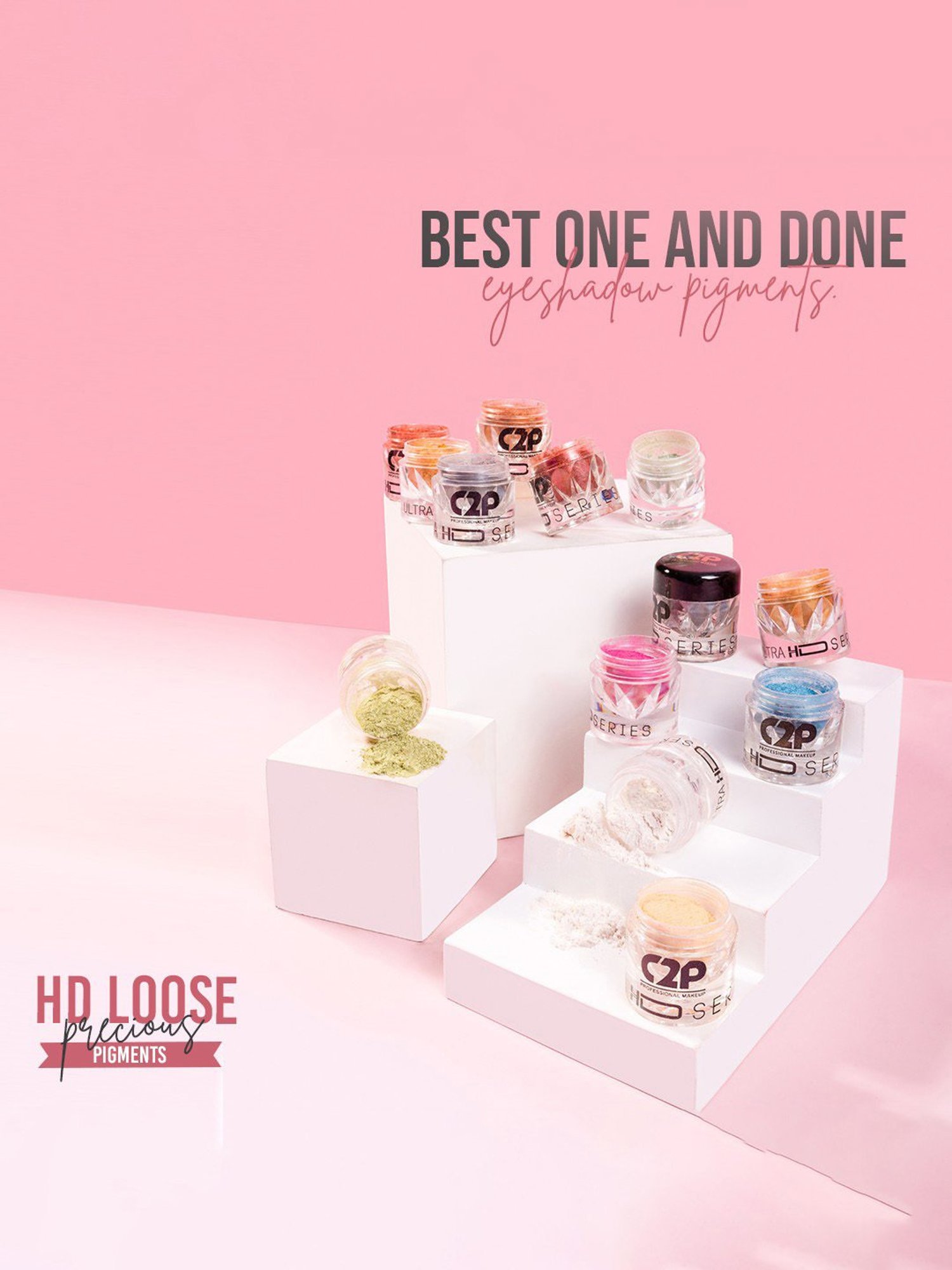 C2P PROFESSIONAL MAKEUP HD Loose Precious Pigments Eyeshadow Ceo 24 - 2 gm