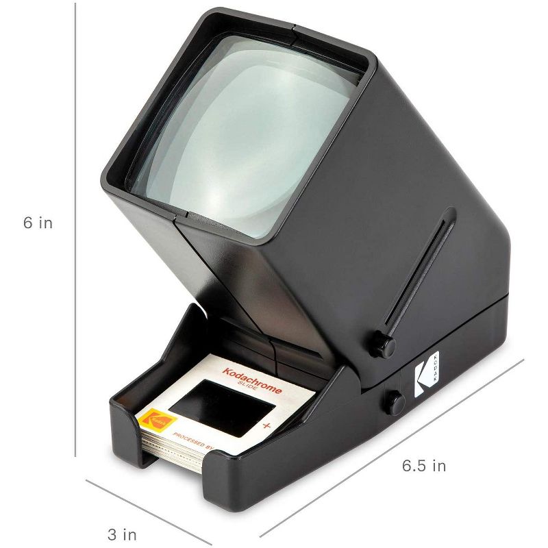 KODAK 35mm Slide and Film Viewer - Battery Operation, 3X Magnification, LED Lighted Viewing &ndash; for 35mm Slides & Film Negatives