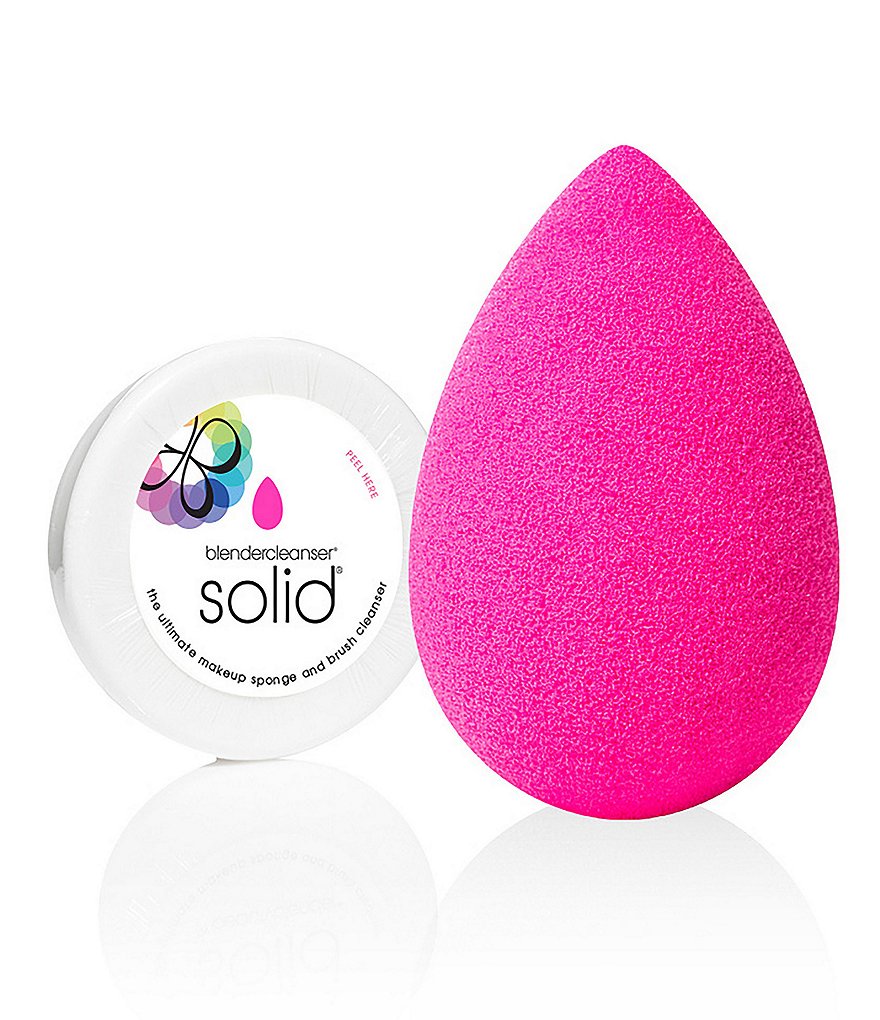 beautyblender&reg; Original beautyblender&reg; + Mini blendercleanser&reg; Solid&reg; Kit