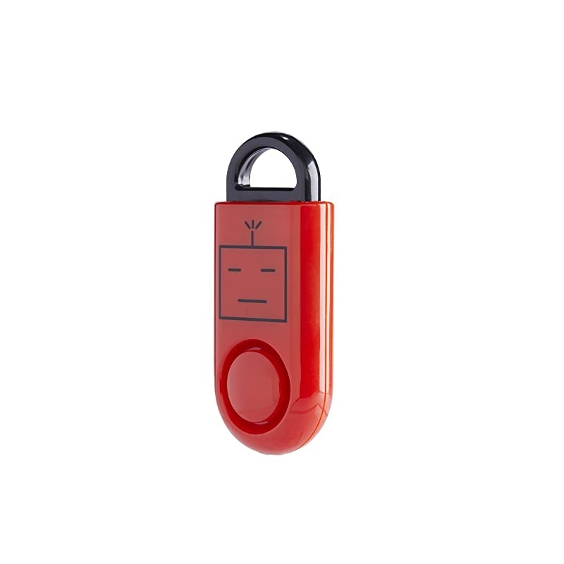 eAlarm Jr Children Teens Americas Trusted Premium Emergency Alarm Proven Results Battery Included Carabiner Included 1 Pack Red