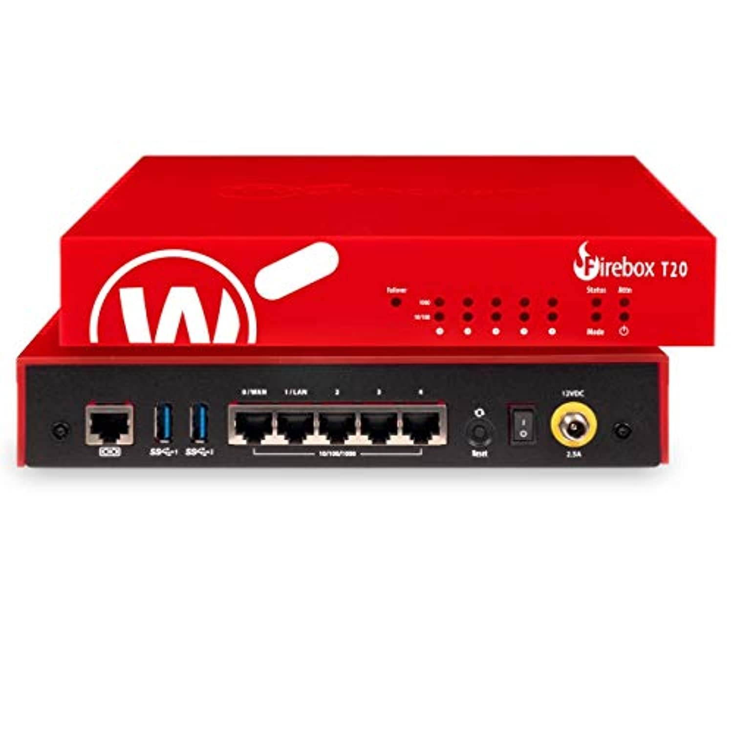 WatchGuard Firebox T20 Security Appliance with 1-yr Standard Support (WGT20001-WW) (WGT20001-WW)