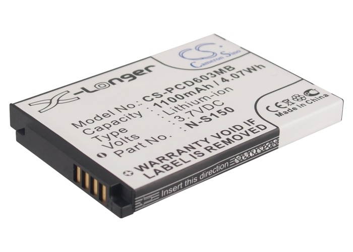 Battery Replacement for Philips SCD-603H SCD603/20 SCD603/10 SCD-603/00 SCD603 20600002300 SN-S150 N-S150 996510061843