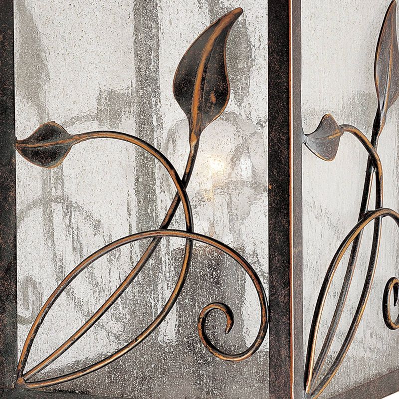 1 Light Outdoor Post Mount Black - Aurora Lighting