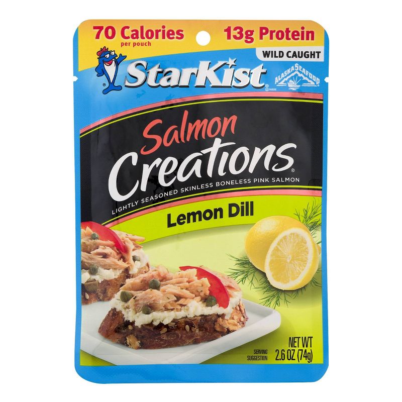 StarKist Salmon Creations Lemon Dill Pouch - 2.6oz