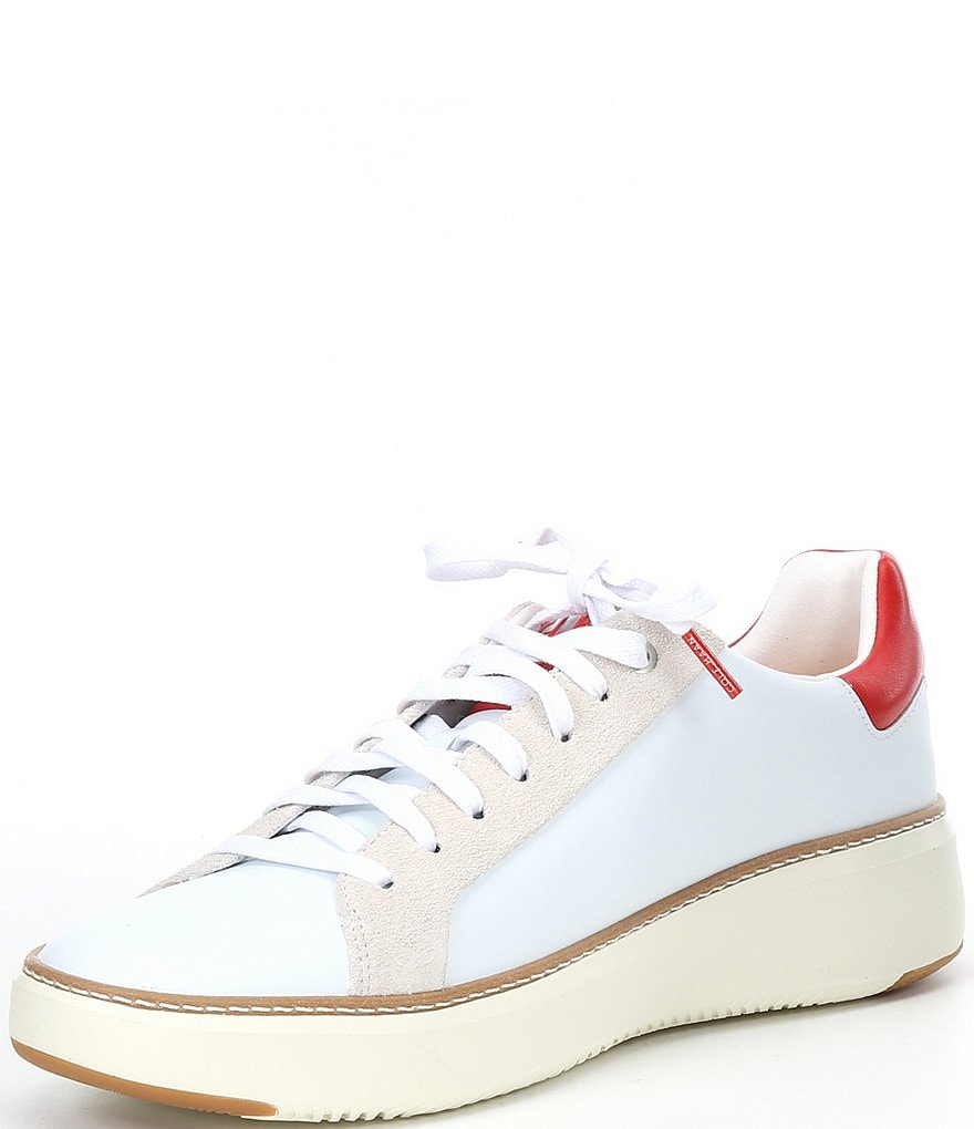 Cole Haan Men's GrandPro Topspin Leather Lace-Up Sneakers