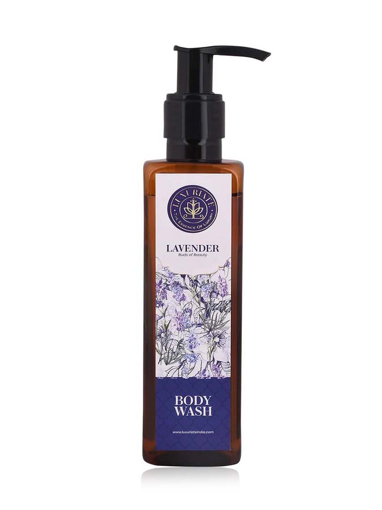 Luxuriate Lavender Buds of Beauty Fresh Body Wash Shower Liquid - 200 ml