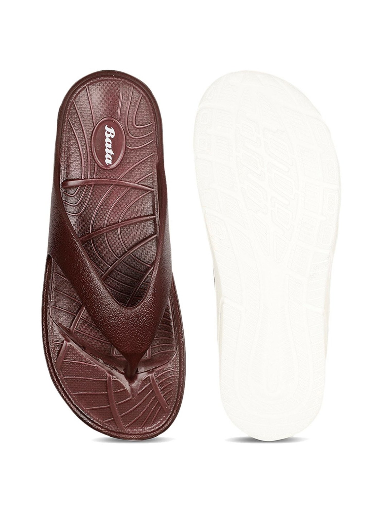 Bata Women's LADY NEYMAR Brown Flip Flops