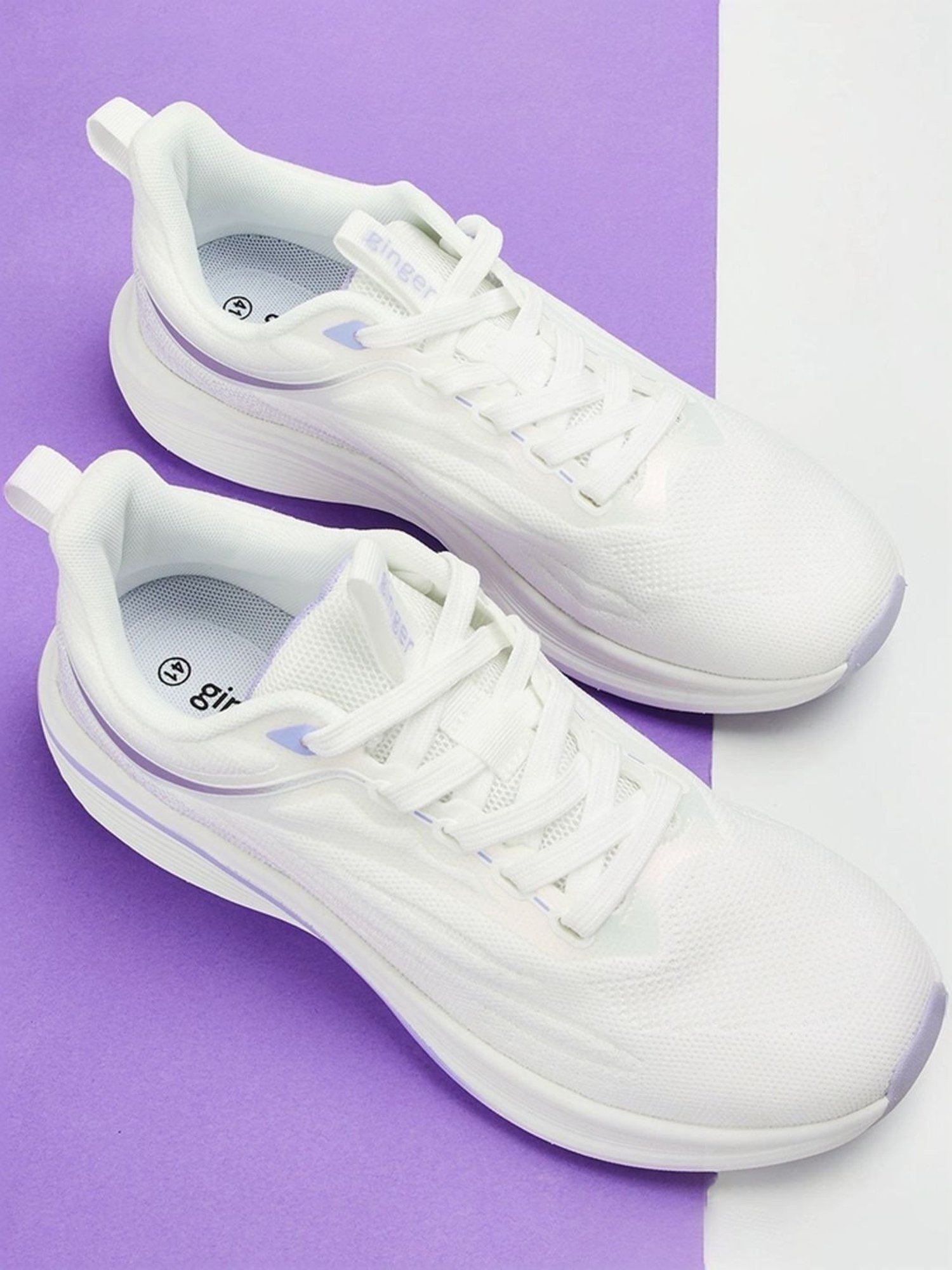 Ginger by Lifestyle Women's White Running Shoes