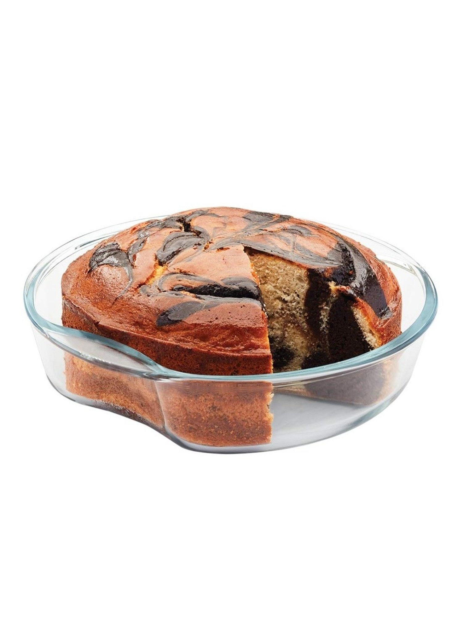 ?Borosil ?Transparent Glass Baking Dish (150 ML)