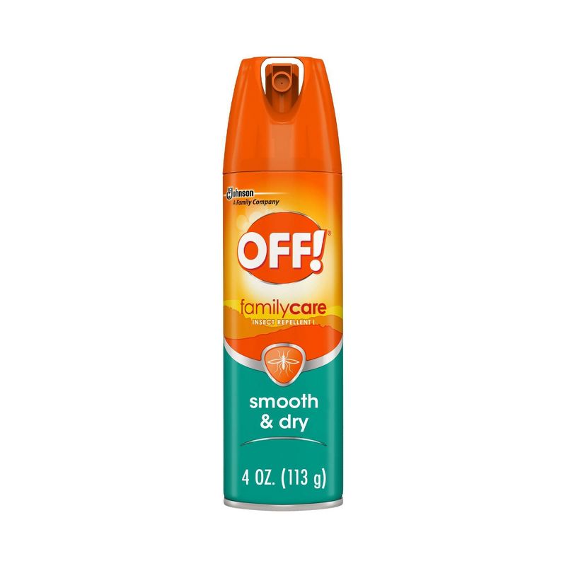 OFF! 4oz Familycare Smooth & Dry Aerosol Repellant