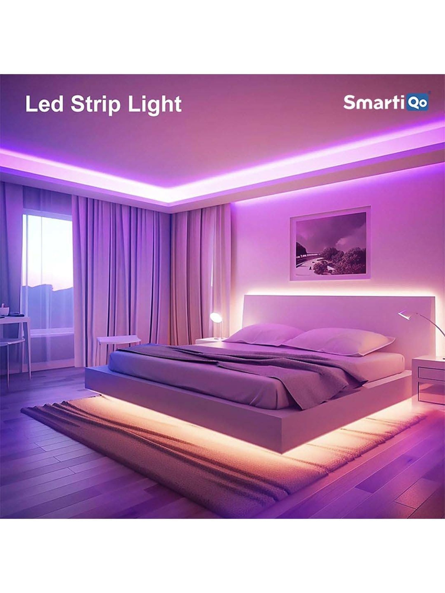 SmartiQo Smart Strip Lights (5 Meter RGBW)