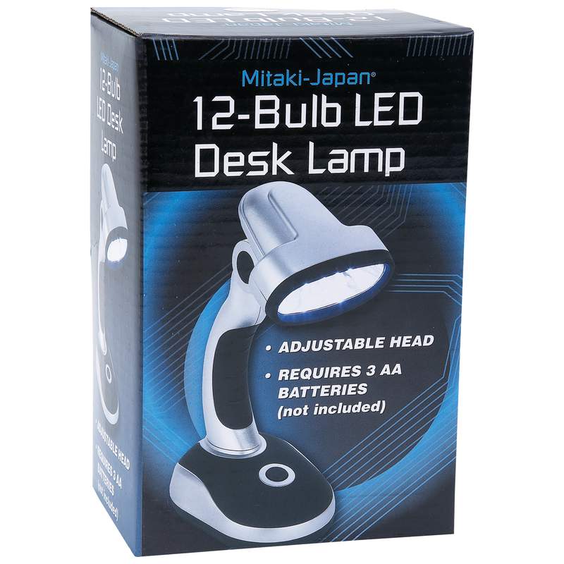 Mitaki-Japan® 12-Bulb LED Desk Lamp