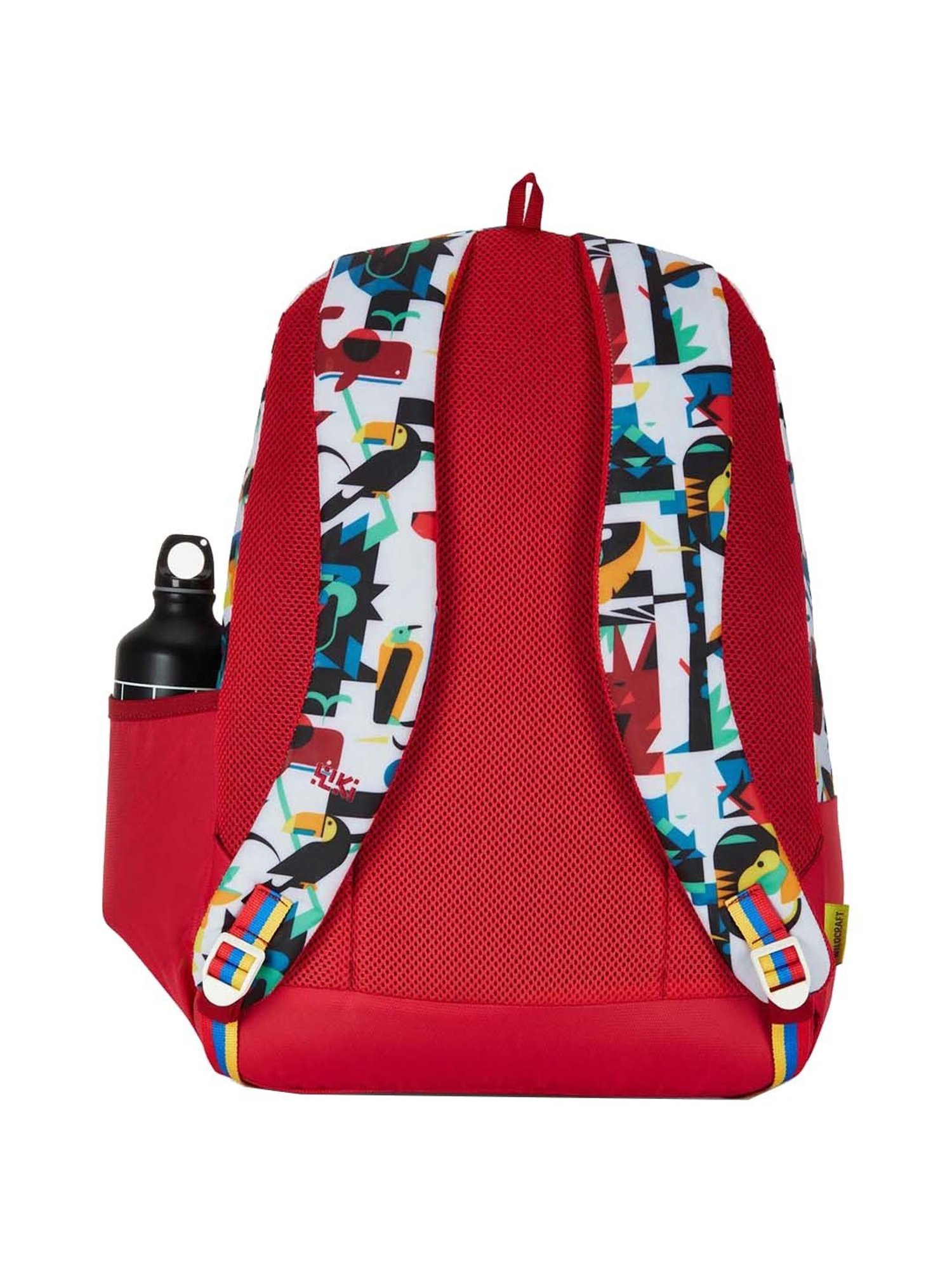 Wiki 29.5 Ltrs Red Medium Backpack