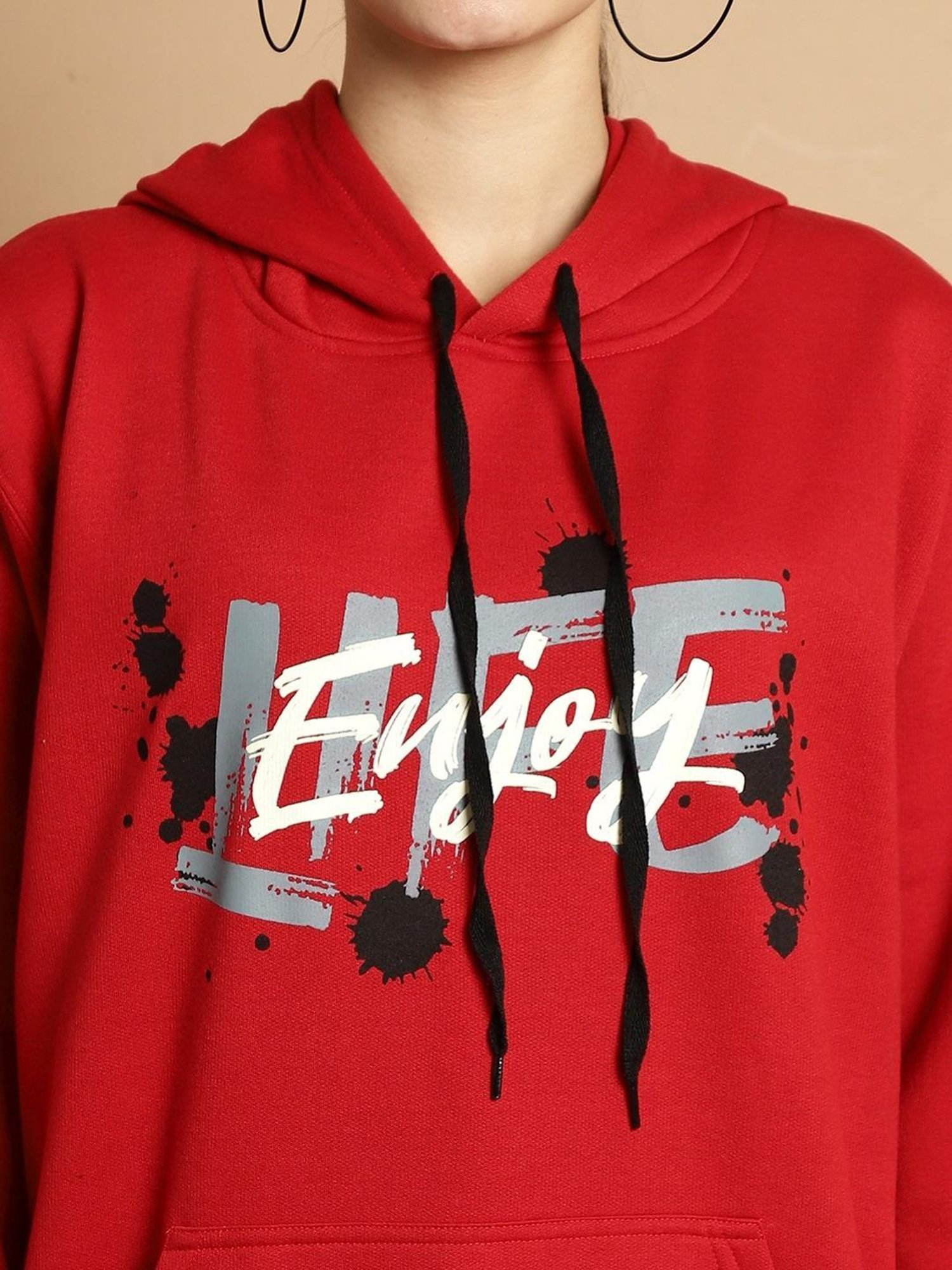 Vimal Jonney Maroon & Grey Printed Sweatshirt - Pack Of 2