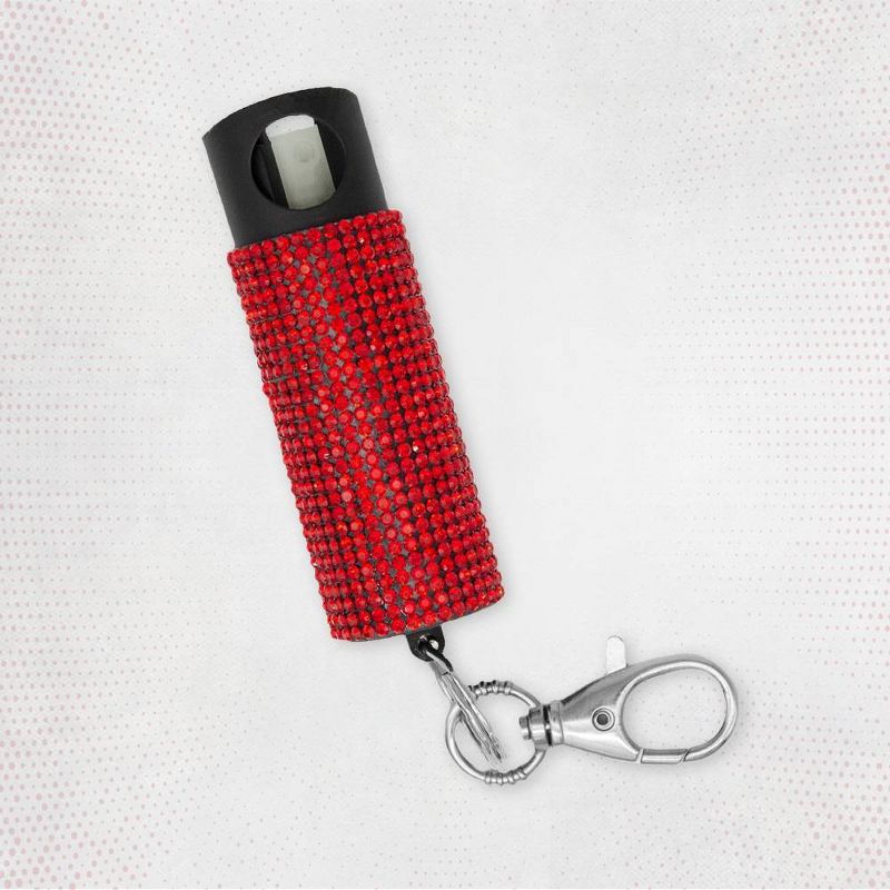 Guard Dog Security Bling it on Pepper Spray Red