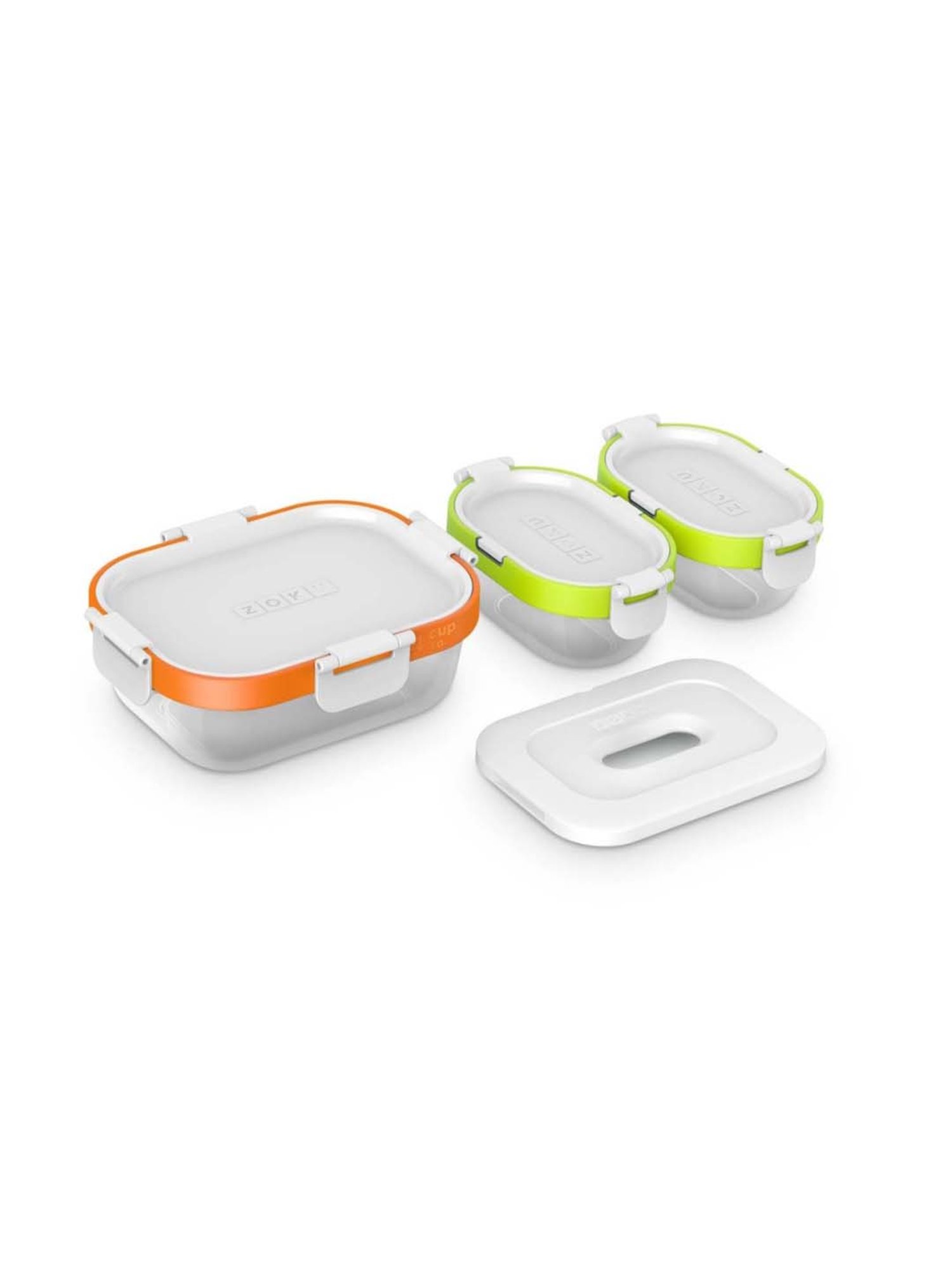 Zoku Multicolor Plastic Containers - Set of 7