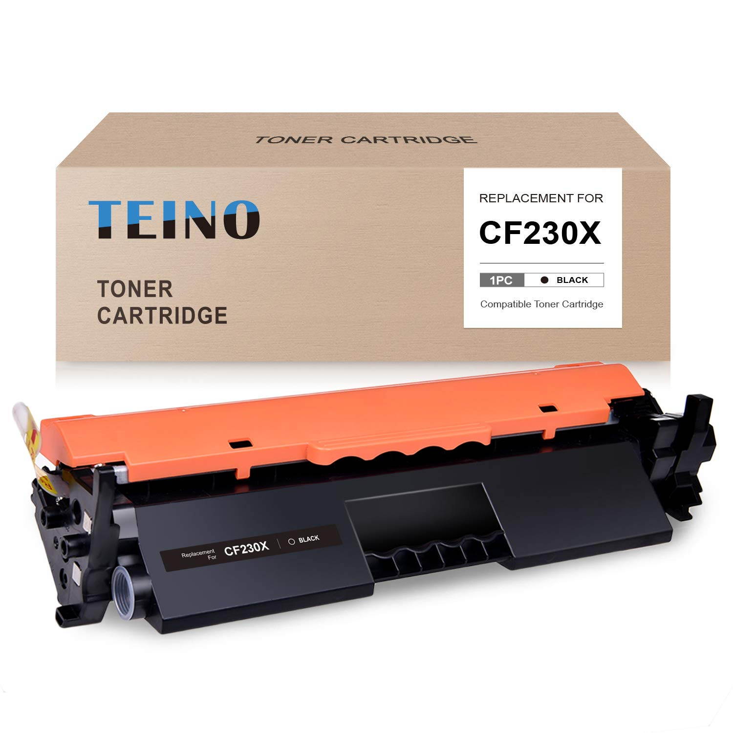Compatible Toner Cartridge Replacement for HP 30X 30A CF230A CF230X use with HP Laserjet Pro MFP M227fdw M227fdn M227sdn Laserjet Pro M203dw M203dn M203d (Black, 1-Pack)