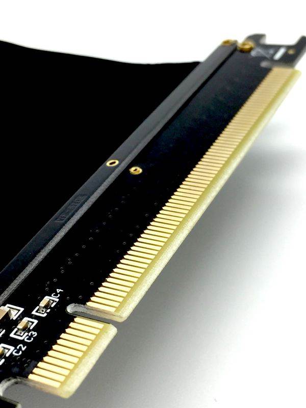 EZDIY-FAB NEW PCI Express 16x Flexible Cable Card Extension Port Adapter High Speed Riser Card-20cm