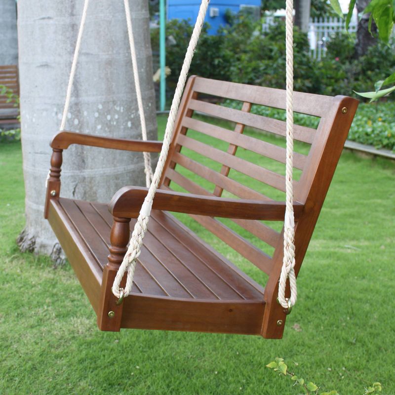 Web Spinner Swing 24" Diameter - Black - Sorbus