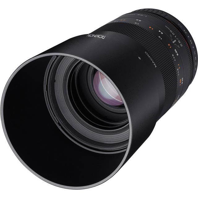 Rokinon 100mm F2.8 Full Frame Macro Lens for Sony E Mount, Manual Focus #100M-E