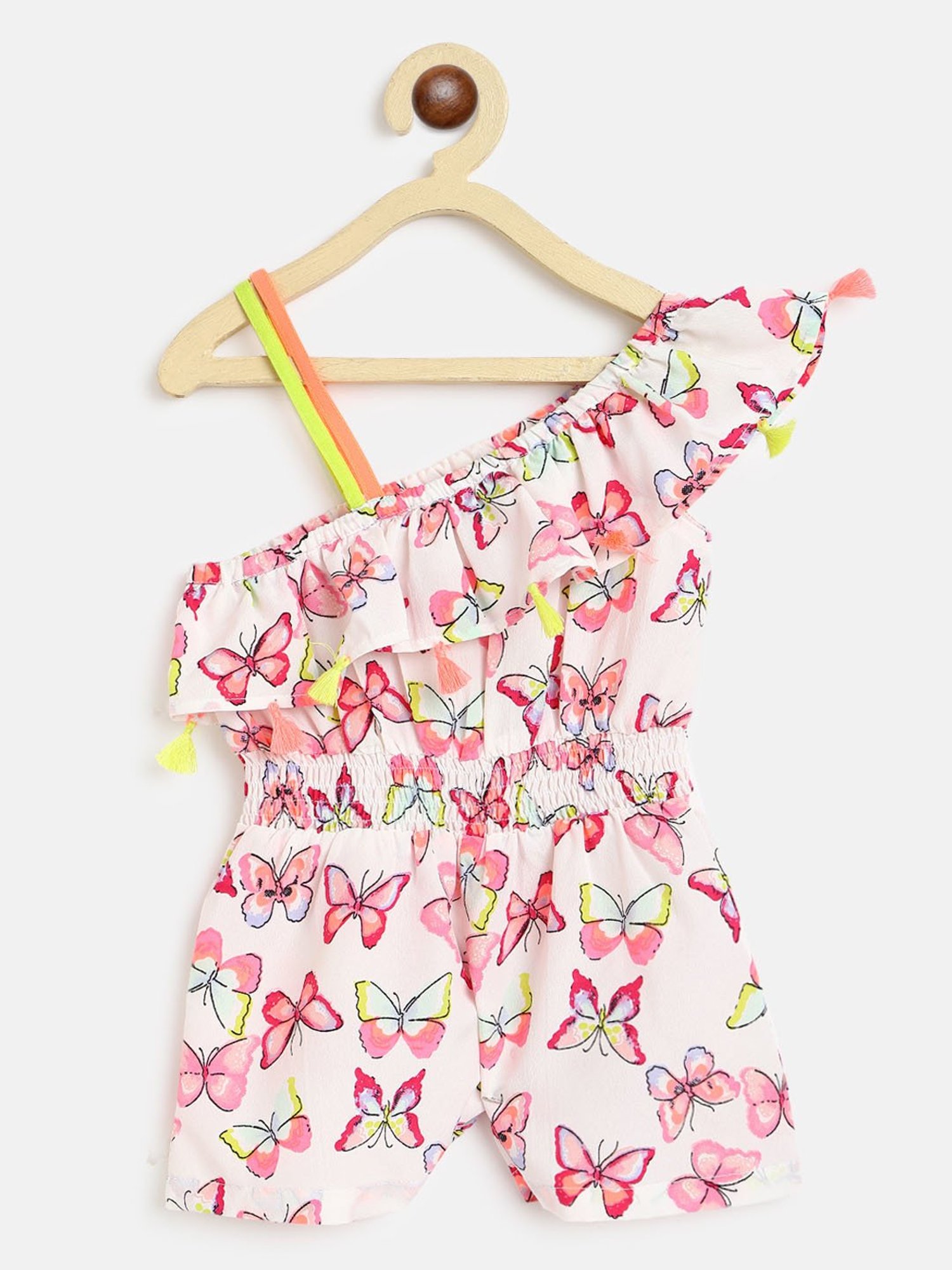 Budding Bees Kids Multicolor Printed Jumpsuit