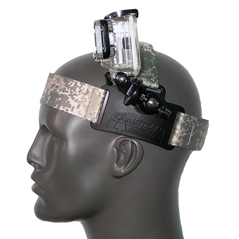 CamStrap Pro Universal Head Cam Mount Black