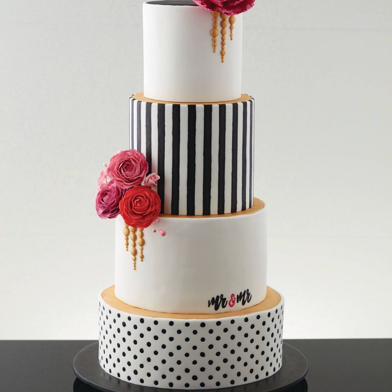 Wilton 4pc Performance Pans Aluminum Round Cake Pans 6", 8", 10" and 12" Set