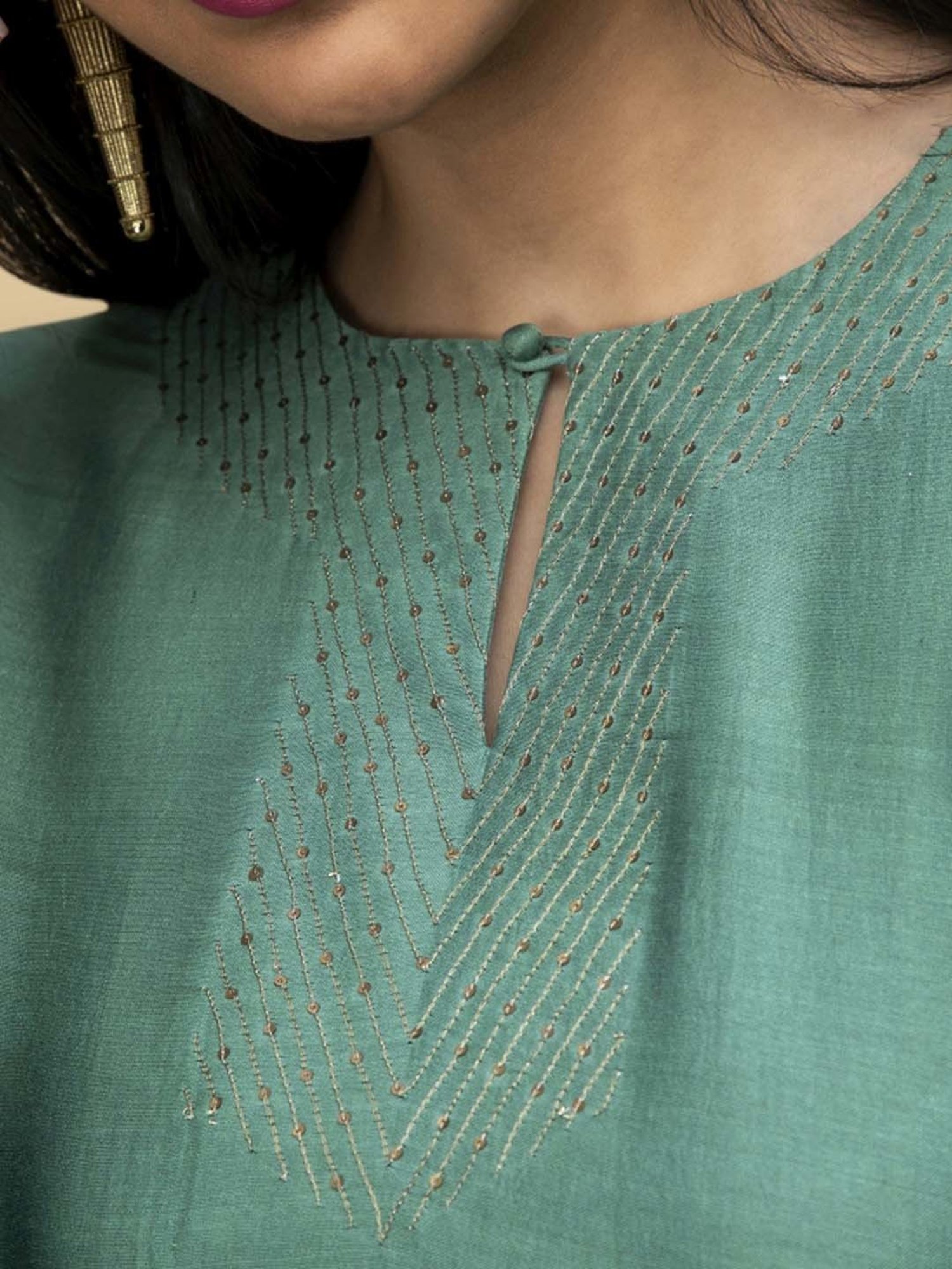 Smriti Gupta Srijana Green Kurta