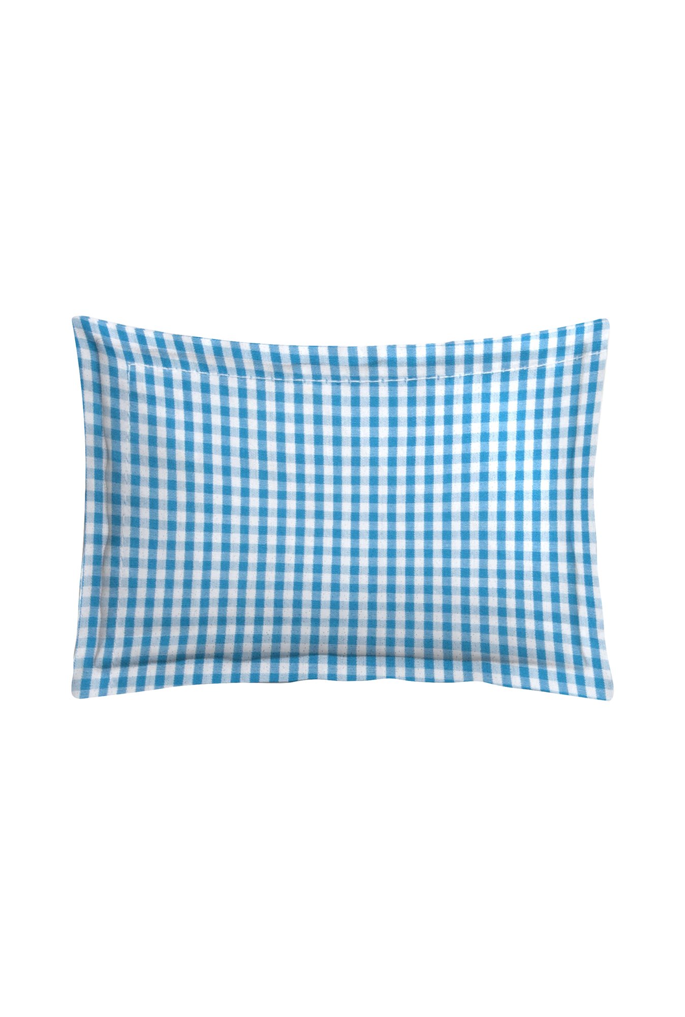 The Baby Atelier Blue & White Cotton 400 TC Pillow Cover