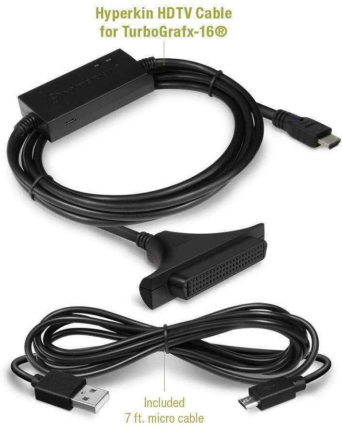 Hyperkin HD HDTV HDMI Cable for TurboGrafx-16